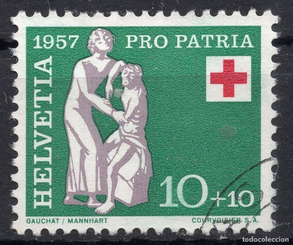 Sellos: SUIZA 1957 STAMP MICHEL CH 642