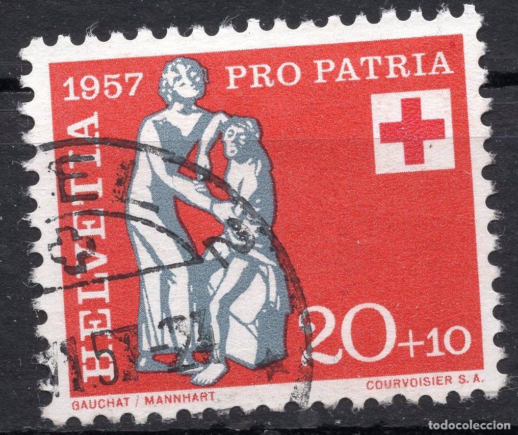 Sellos: SUIZA 1957 STAMP MICHEL CH 643