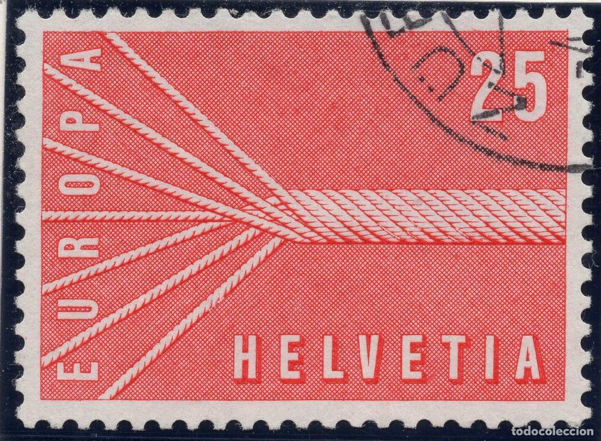 Sellos: SUIZA 1957 STAMP MICHEL CH 646