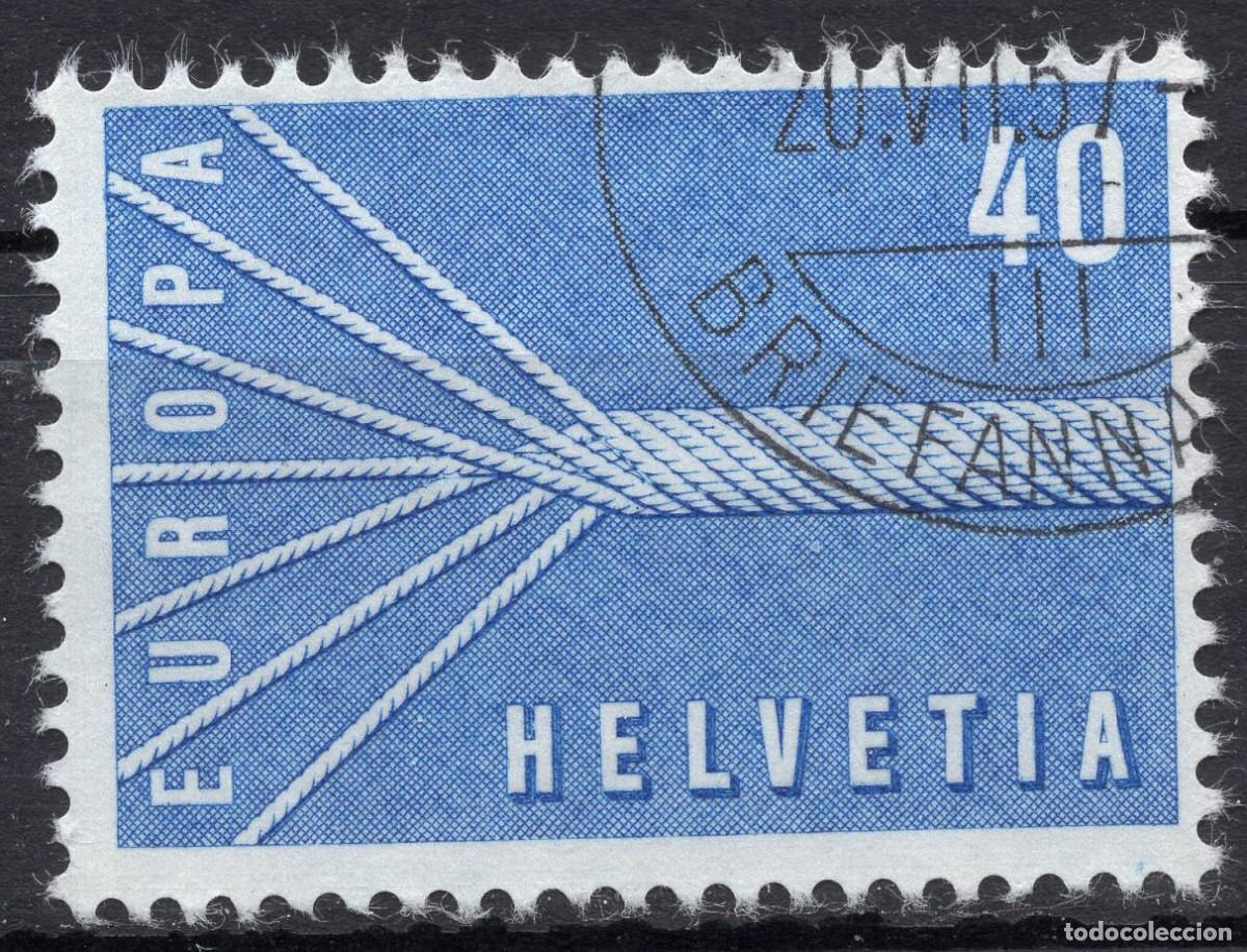 Sellos: SUIZA 1957 STAMP MICHEL CH 647