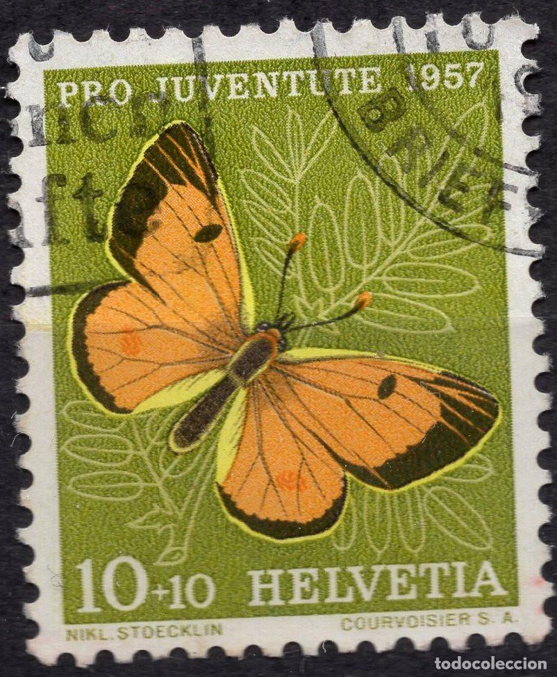 Sellos: SUIZA 1957 STAMP MICHEL CH 649