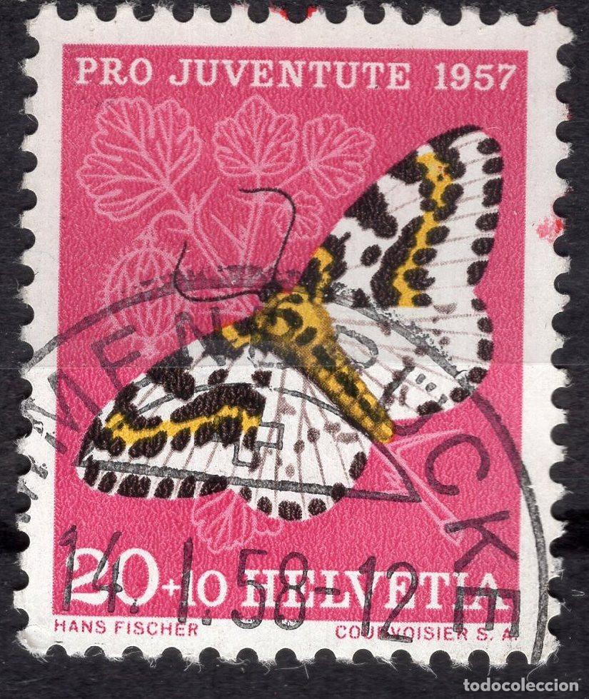 Sellos: SUIZA 1957 STAMP MICHEL CH 650