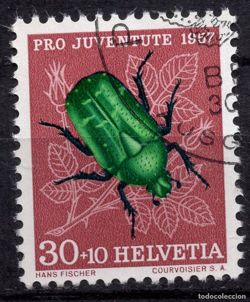 Sellos: SUIZA 1957 STAMP MICHEL CH 651