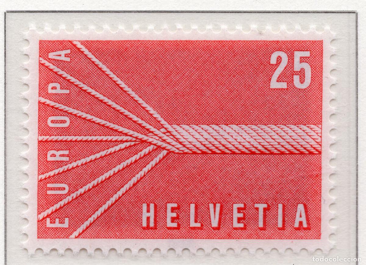 Sellos: SUIZA 1957 STAMP MICHEL CH 646