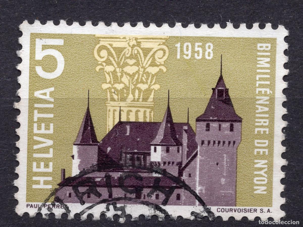 Sellos: SUIZA 1958 STAMP MICHEL CH 653