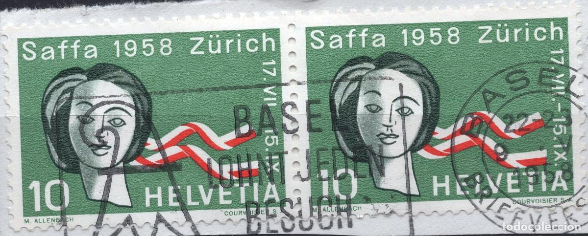 Sellos: SUIZA 1958 STAMP MICHEL CH 654