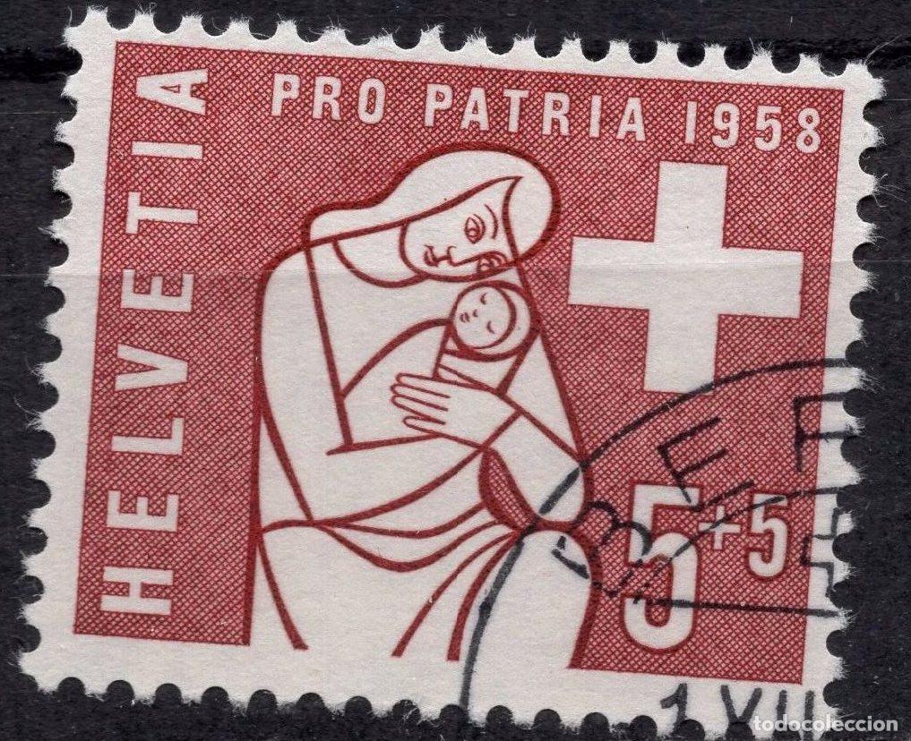 Sellos: SUIZA 1958 STAMP MICHEL CH 657