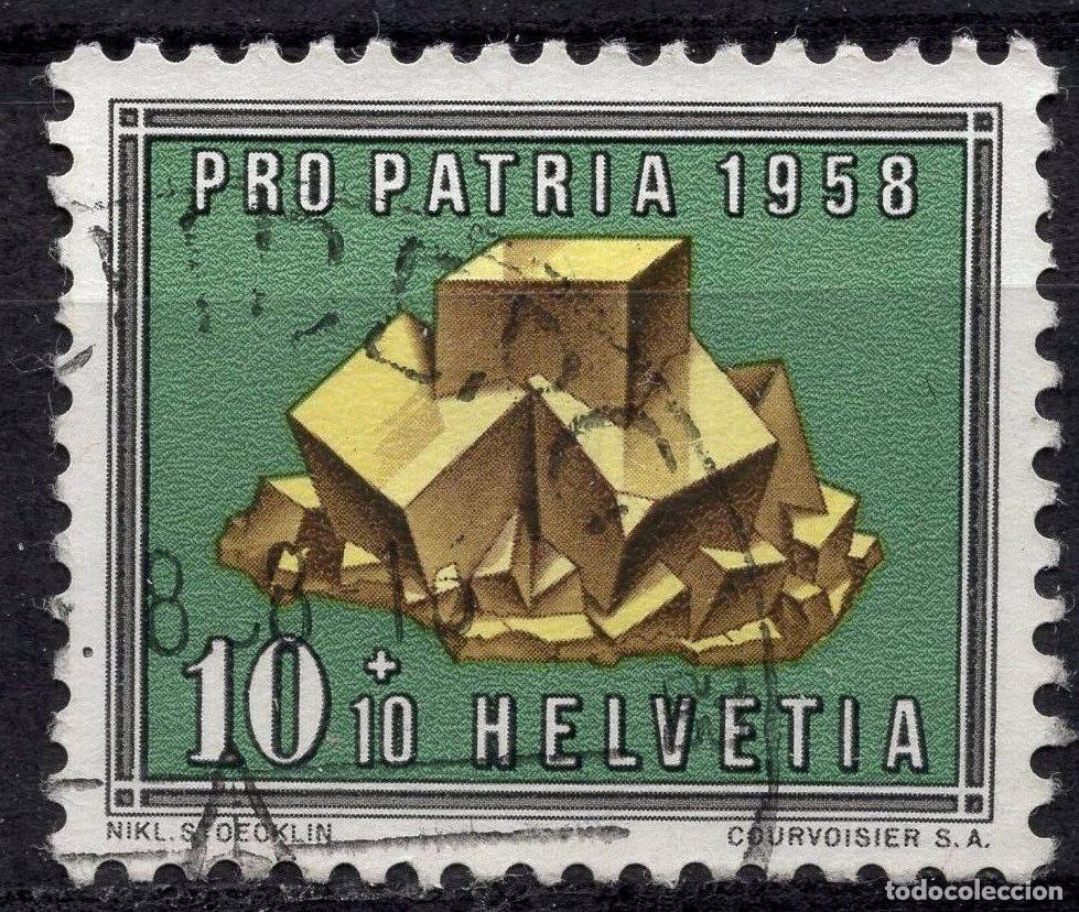 Sellos: SUIZA 1958 STAMP MICHEL CH 658