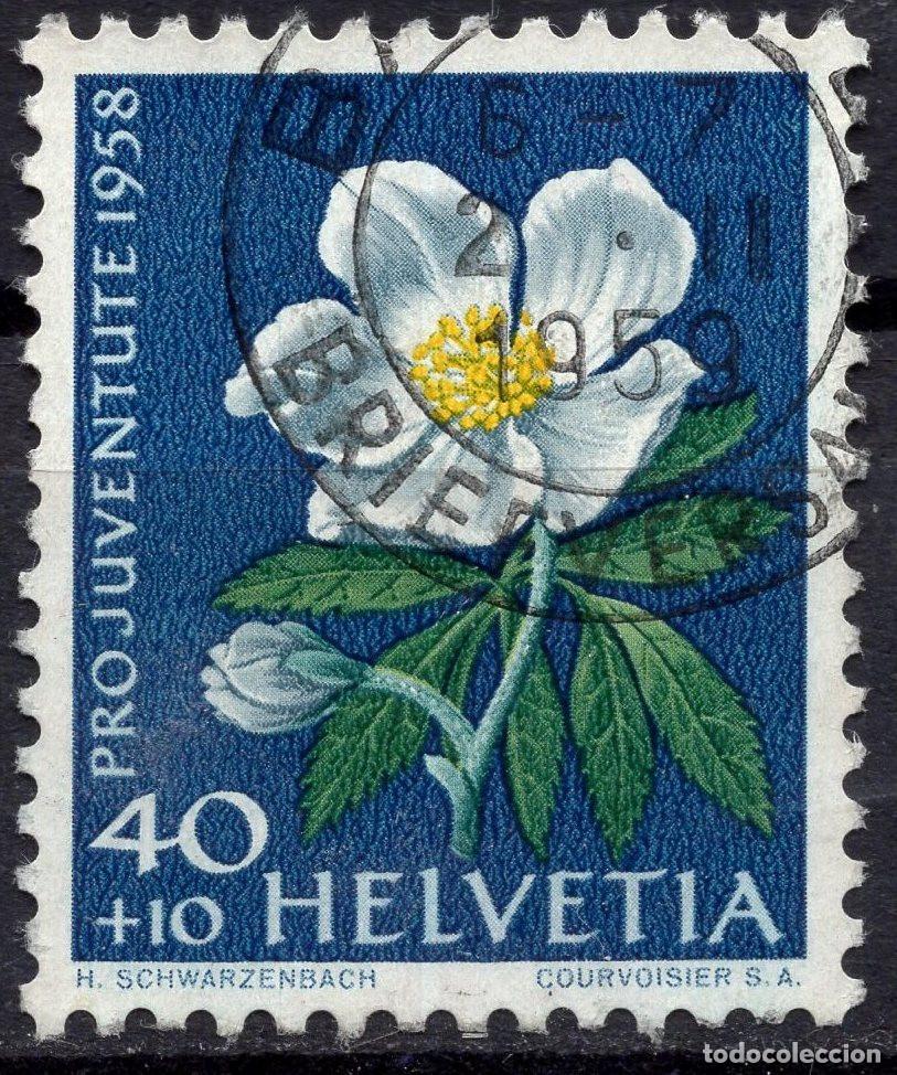 Sellos: SUIZA 1958 STAMP MICHEL CH 667