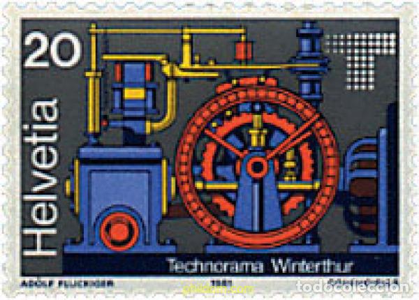 Sellos: 364544 MNH SUIZA 1981 SERIE DE PROPAGANDA