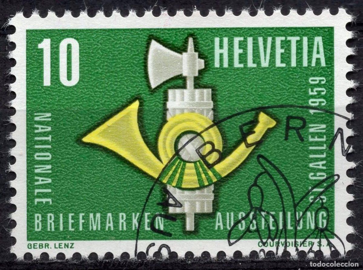 Sellos: SUIZA 1959 STAMP MICHEL CH 669
