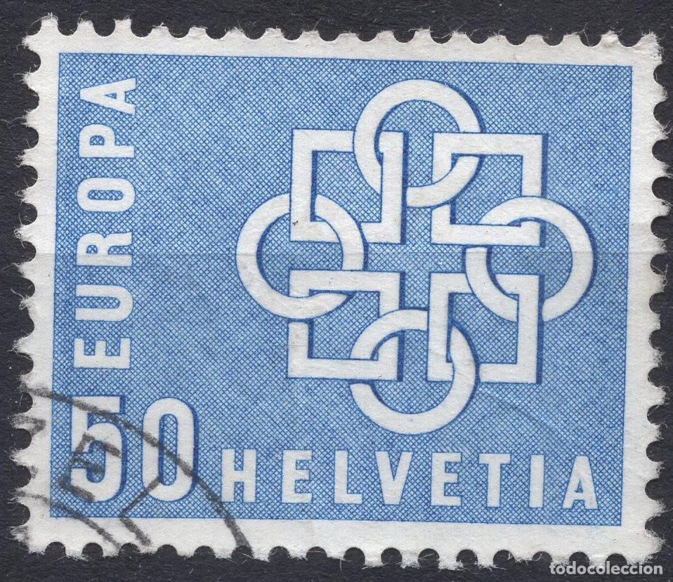 Sellos: SUIZA 1959 STAMP MICHEL CH 680
