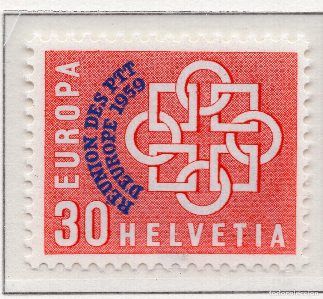 Sellos: SUIZA 1959 STAMP MICHEL CH 681