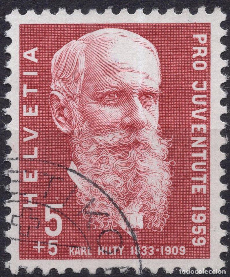 Sellos: SUIZA 1959 STAMP MICHEL CH 687