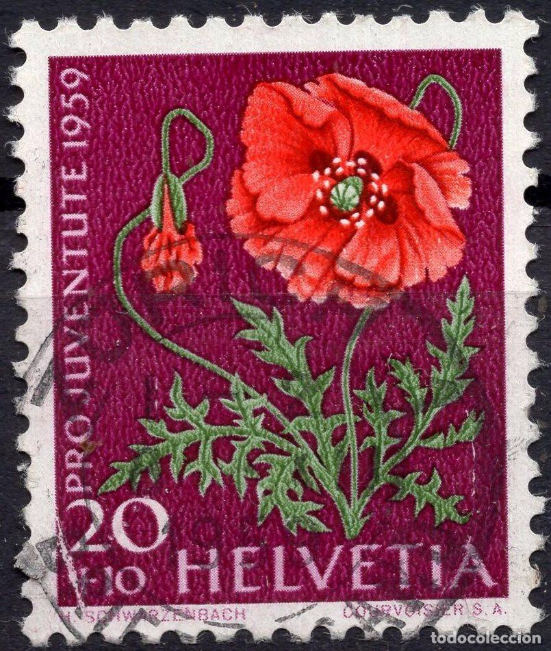 Sellos: SUIZA 1959 STAMP MICHEL CH 689