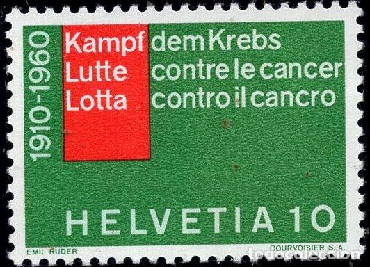 Sellos: SUIZA 1960 STAMP MICHEL CH 692