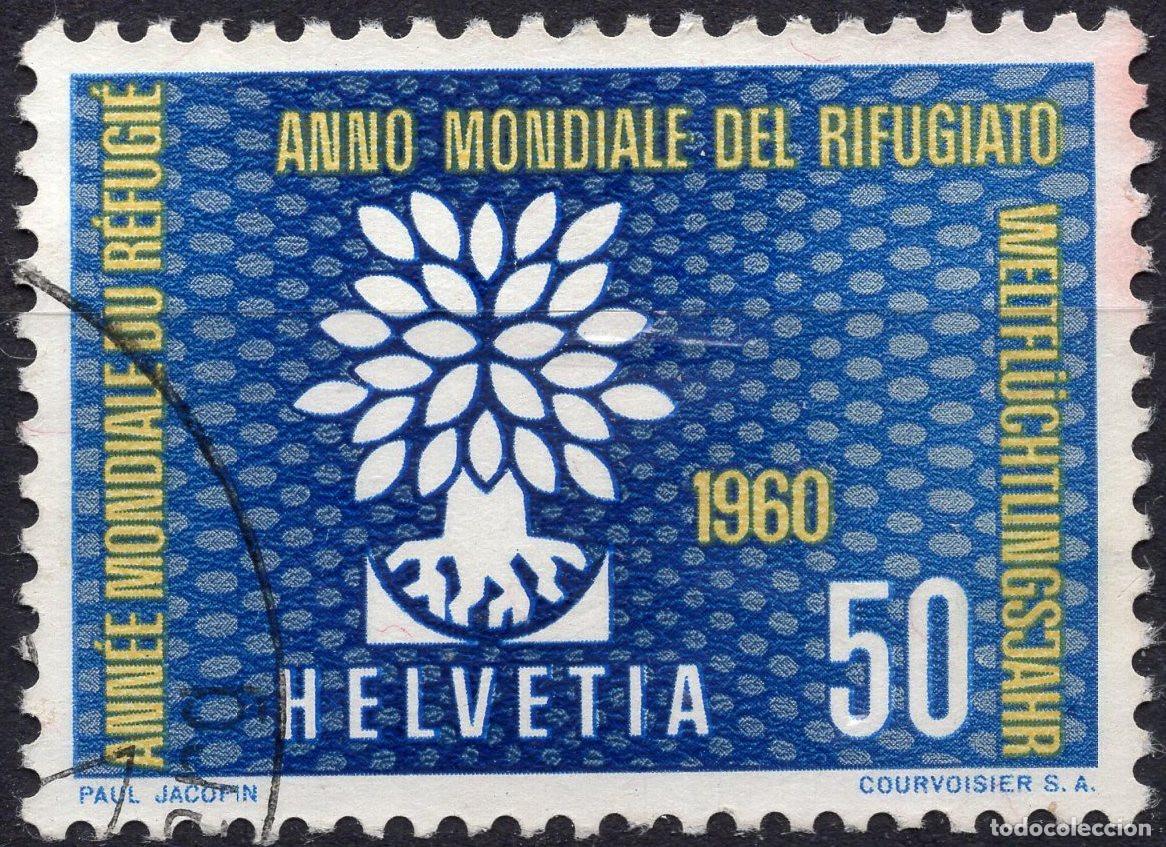 Sellos: SUIZA 1960 STAMP MICHEL CH 694
