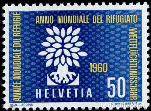 Sellos: SUIZA 1960 STAMP MICHEL CH 694