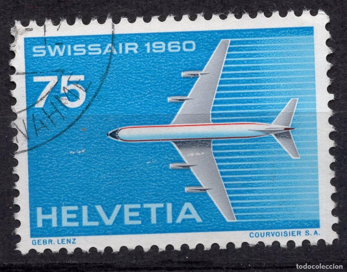 Sellos: SUIZA 1960 STAMP MICHEL CH 695