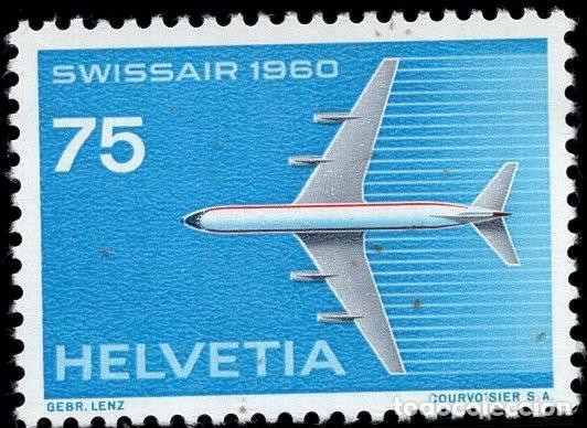 Sellos: SUIZA 1960 STAMP MICHEL CH 695