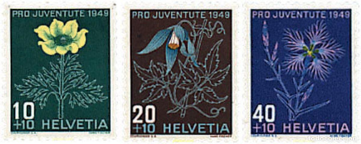Sellos: 266830 HINGED SUIZA 1949 PRO JUVENTUD - Foto 1