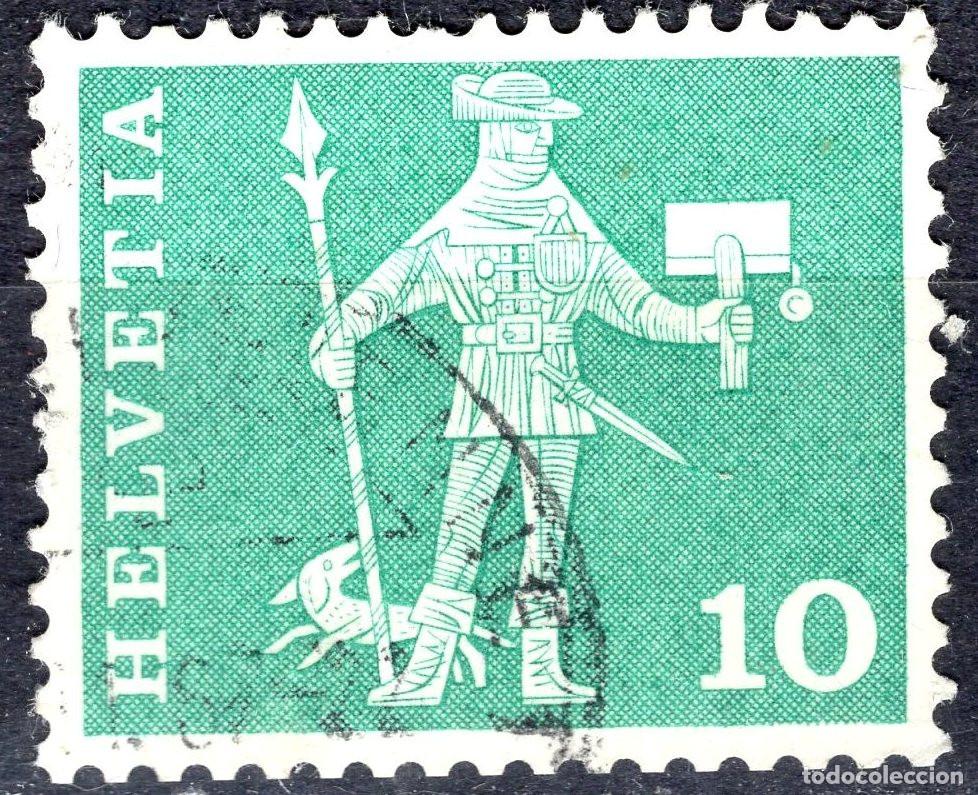 Stamps: SUIZA 1960 STAMP MICHEL CH 697x