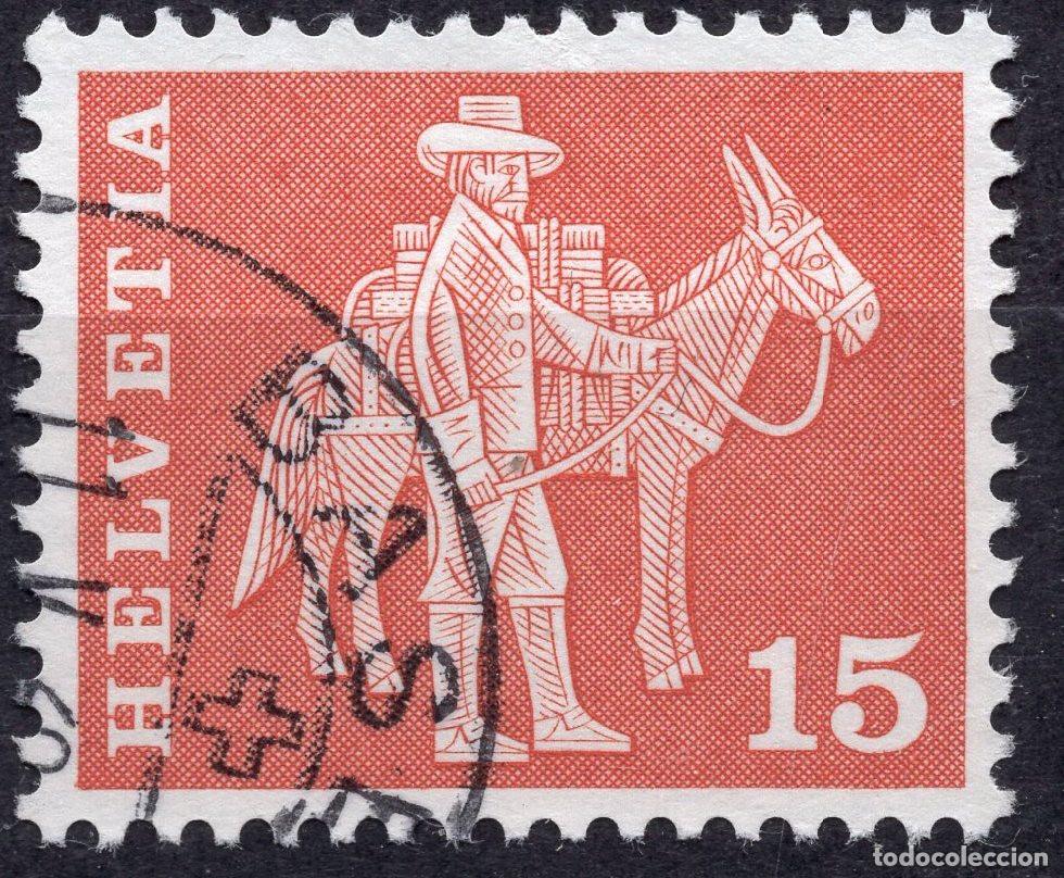 Selos: SUIZA 1960 STAMP MICHEL CH 698x