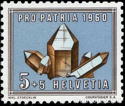 Sellos: SUIZA 1960 STAMP MICHEL CH 714