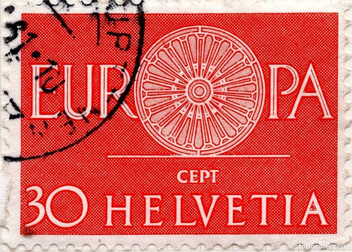 Sellos: SUIZA 1960 STAMP MICHEL CH 720