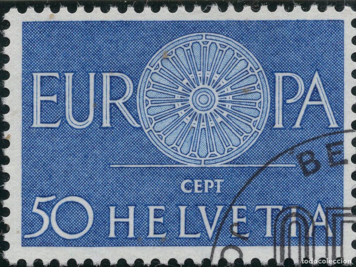 Sellos: SUIZA 1960 STAMP MICHEL CH 721
