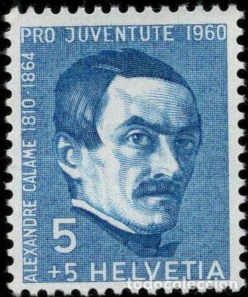Sellos: SUIZA 1960 STAMP MICHEL CH 722