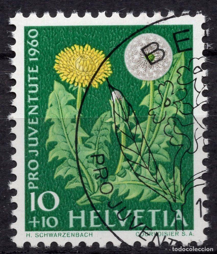 Sellos: SUIZA 1960 STAMP MICHEL CH 723