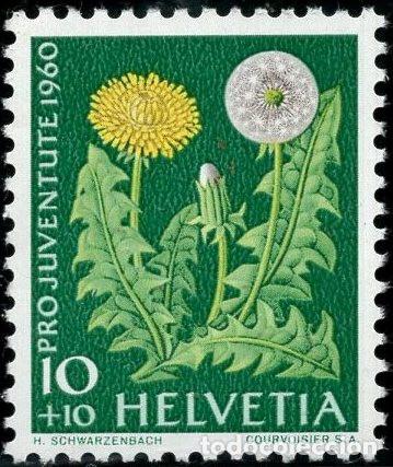 Sellos: SUIZA 1960 STAMP MICHEL CH 723