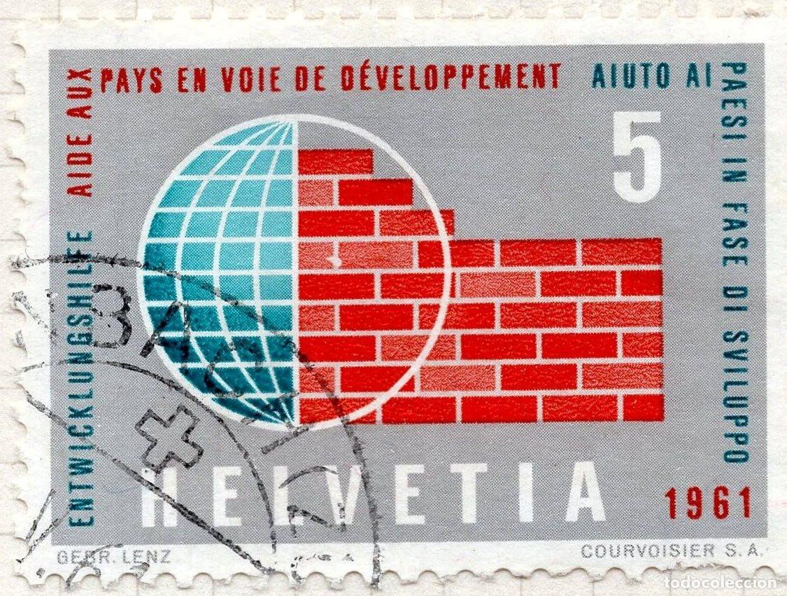 Sellos: SUIZA 1961 STAMP MICHEL CH 727