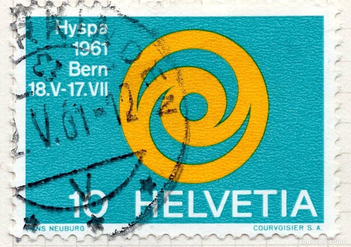 Sellos: SUIZA 1961 STAMP MICHEL CH 728