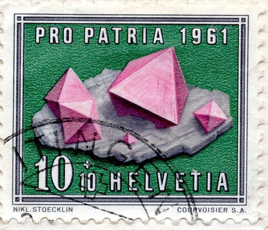 Selos: SUIZA 1961 STAMP MICHEL CH 732