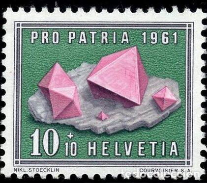 Sellos: SUIZA 1961 STAMP MICHEL CH 732