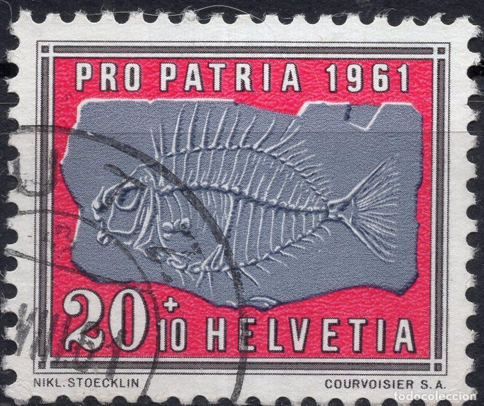 Sellos: SUIZA 1961 STAMP MICHEL CH 733