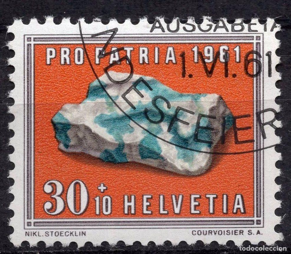 Sellos: SUIZA 1961 STAMP MICHEL CH 734