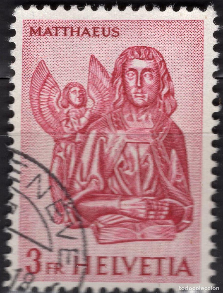 Sellos: SUIZA 1961 STAMP MICHEL CH 738b