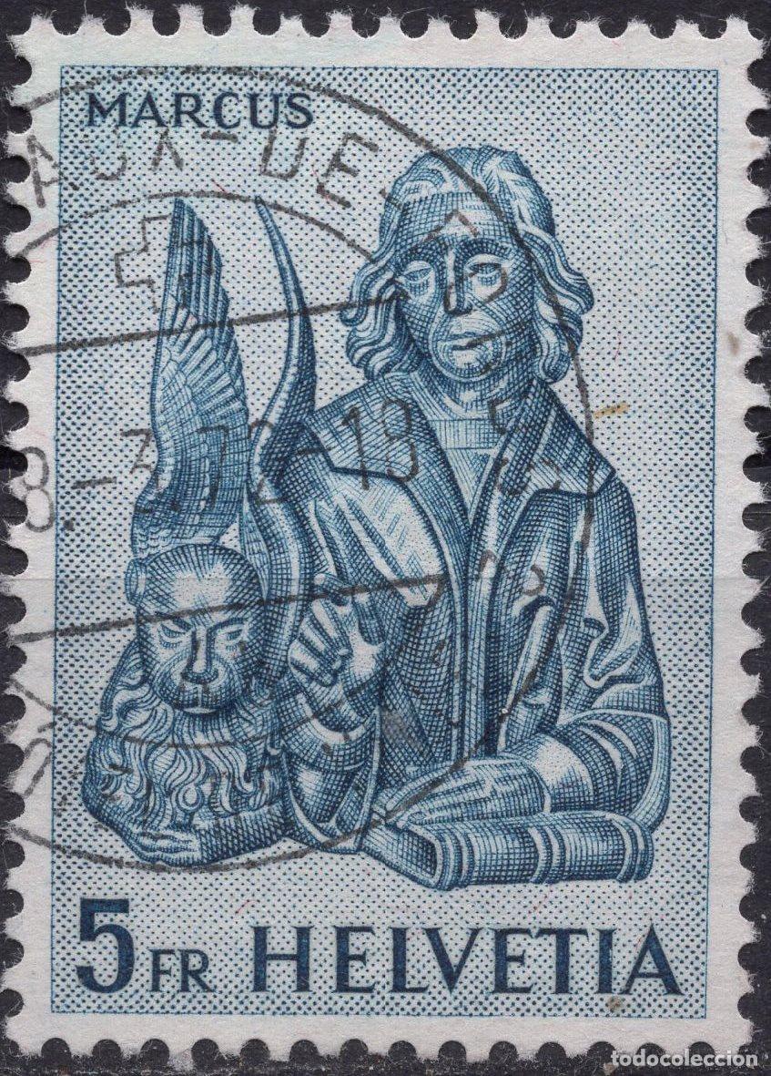 Sellos: SUIZA 1961 STAMP MICHEL CH 739b