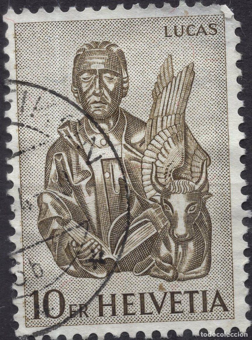 Sellos: SUIZA 1961 STAMP MICHEL CH 740b