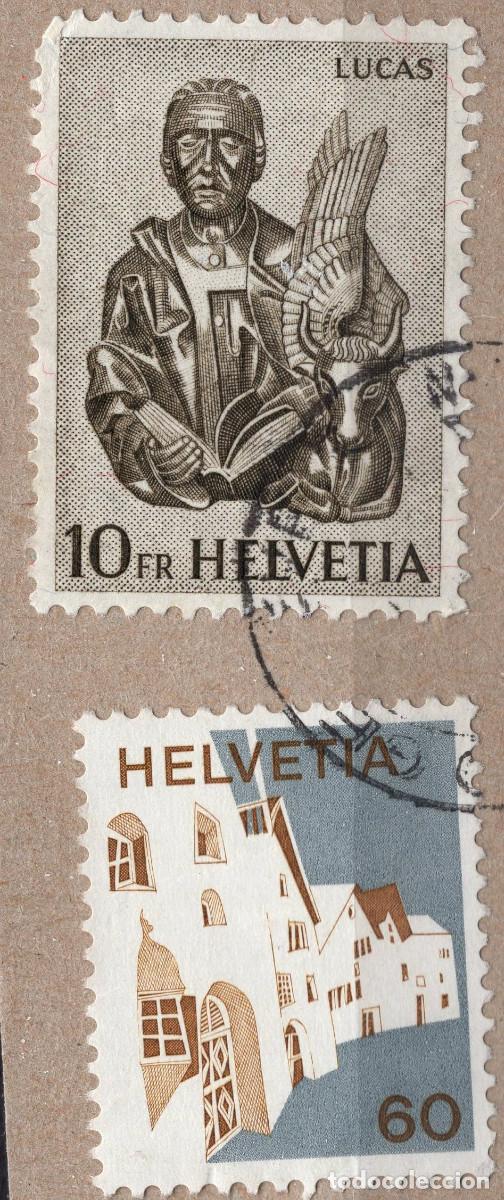 Sellos: SUIZA 1961 STAMP MICHEL CH 740+1010