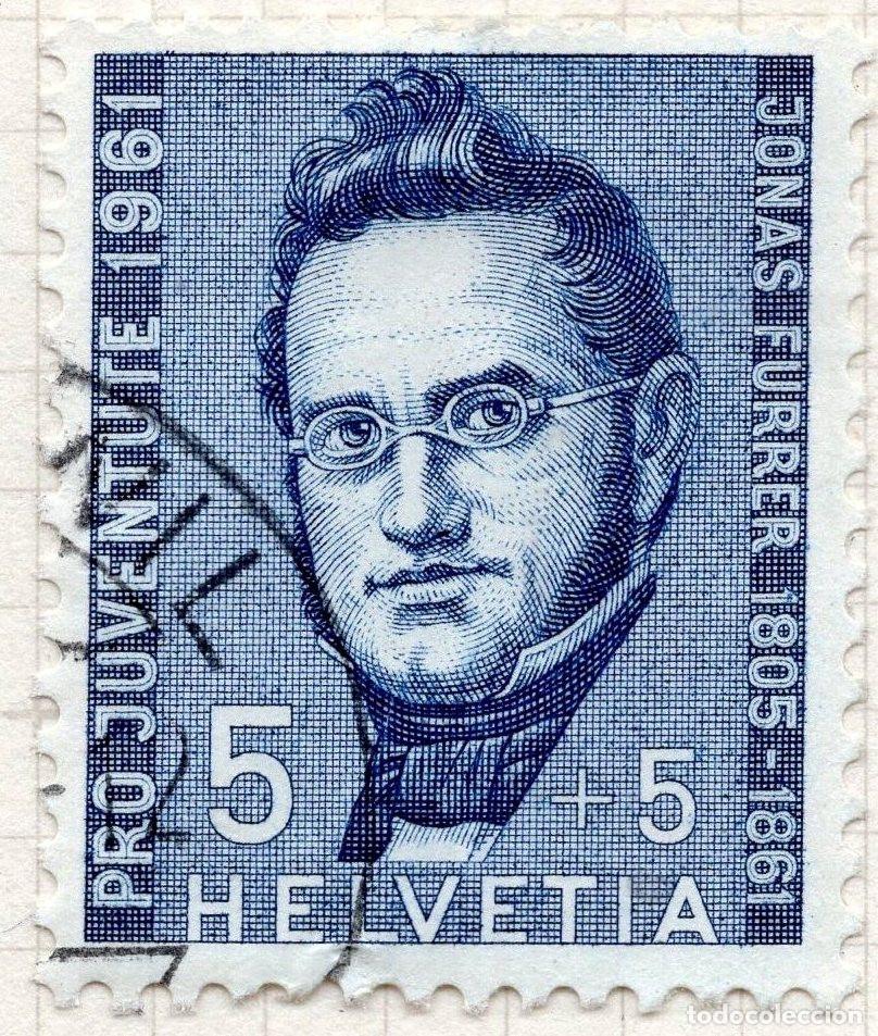 Sellos: SUIZA 1961 STAMP MICHEL CH 742
