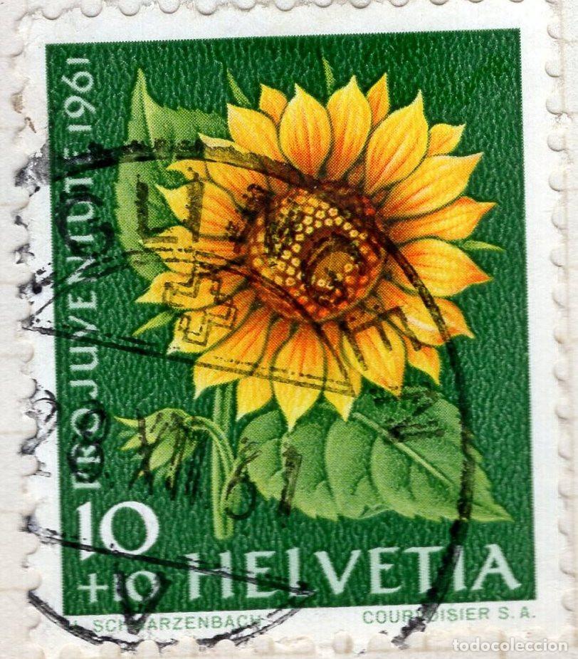 Sellos: SUIZA 1961 STAMP MICHEL CH 743