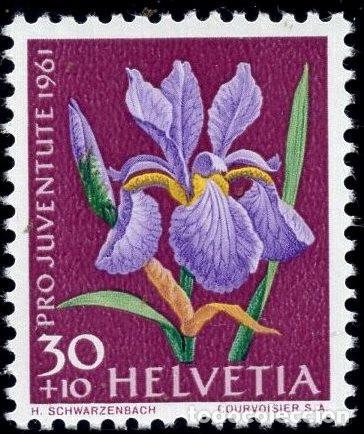 Sellos: SUIZA 1961 STAMP MICHEL CH 745