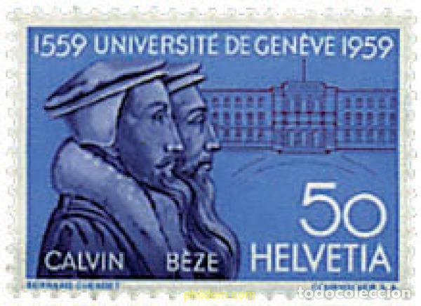 Sellos: 666302 MNH SUIZA 1959 SERIE DE PROPAGANDA