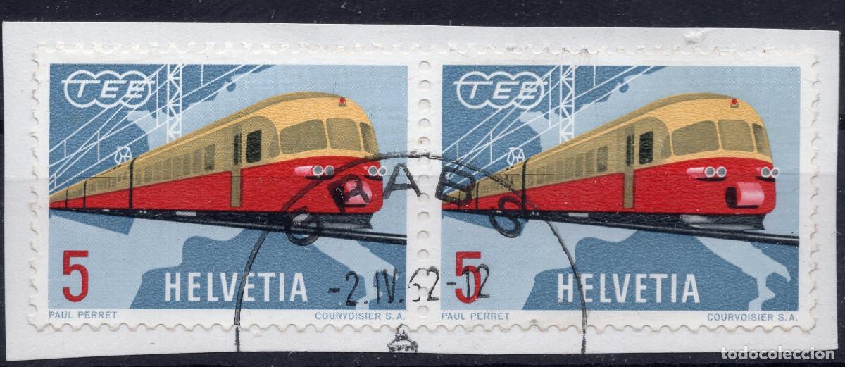 Sellos: SUIZA 1962 STAMP MICHEL CH 747