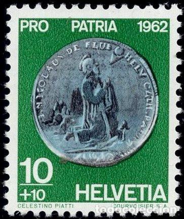 Sellos: SUIZA 1962 STAMP MICHEL CH 752