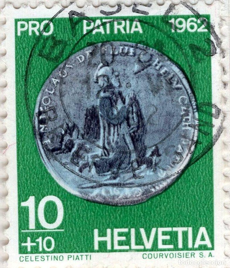 Sellos: SUIZA 1962 STAMP MICHEL CH 752